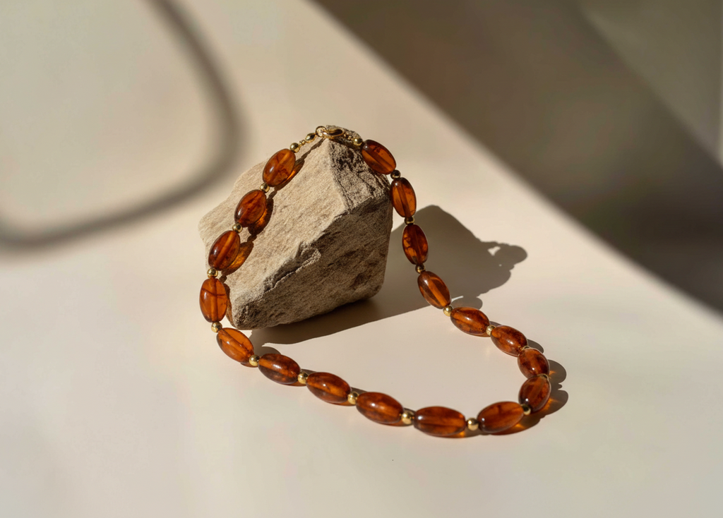 Collier "Éclat de Caramelo"